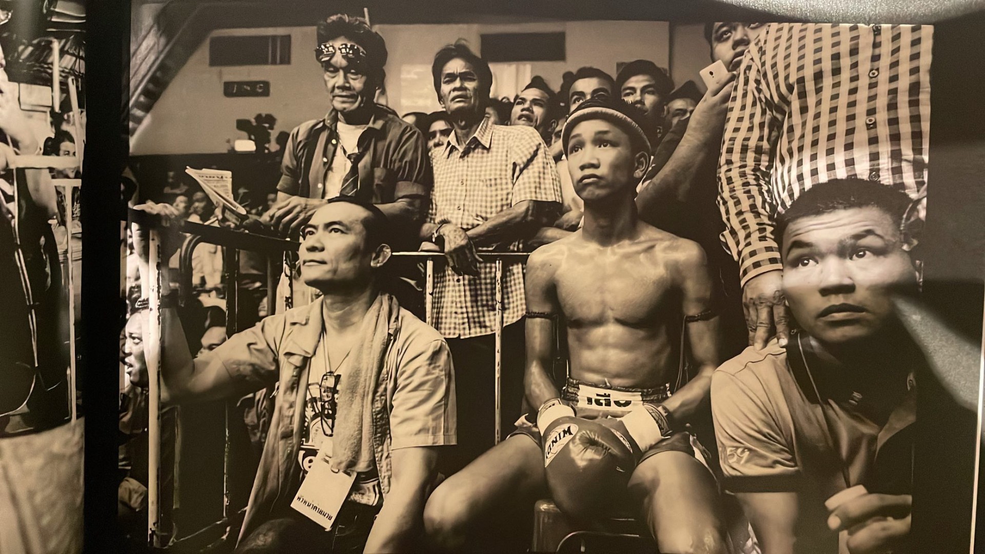 Muay Thai fight in a Chiang Mai ring